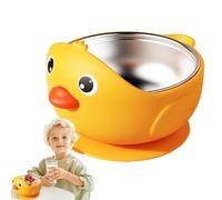 Générique Bowls - Cartoon Feeding Bowl for Kids, Shockproof Anti Slip Bowl, Self Feeding Practice First Solids Snack Time, Outdoor Meals Travel Picnic Daycare Accessory Practical Safe Dining Gear