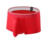 Générique Boxer Homme Caleçon Hommes,Caleçon De Sport Shorts Absorbant la Transpiration Rayures Douces et résistantes l'usure Respirant Confortable pour Utilisation Quotidienne Dormir