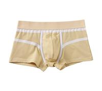 Générique Boxer Lastiques Homme Caleçon De Sport sous-vêtements Classiques Confort et Soutien Optimal Rayures Douces résistantes l'usure Taille Grande Confortable Quatre Saisons Applicables
