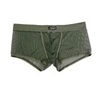 Générique Boxer Lastiques Homme,Taille Haute Culottes sous-vêtements Classiques Absorbant la Transpiration Séchage Rapide Taille Grande pour Utilisation Quotidienne Dormir