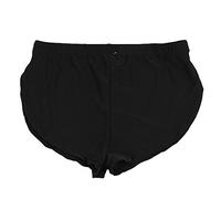 Générique Boxer sans Couture Homme - Shorts Caleçon Bulge sous-Vêtements Lettre Mémoires Couleur Sexy Hommes Pochette sous-vêtements pour Hommes (Black M)