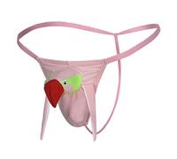 Générique Boxer sans Couture Homme sous Vêtements Masculins G String Coq Visage Mankini pour Hommes Boxer Homme Sexy Sexy Caleçon De Bain Boxers (One Size)