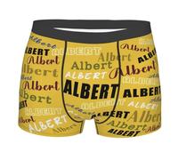Générique Boxers personnalisés pour Hommes Boxers personnalisés avec Texte de nom sous-vêtements personnalisés pour Lui Cadeau Amusant, Style 9, Medium