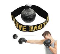 Générique Boxing Ball - Reflex Training Device Portable, Punching Speed Reaction Tool, Headband Included Exercise Kit, Hand Eye Coordination Training Aid, Martial Arts Fitness Gear