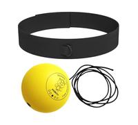 Générique Boxing Ball with Headband Funny Head-Mounted Adjustable | Gym Punch Ball Reaction Time Trainings | for Men Women Adults Beginner Workout Exercise Relief Fitness MMA