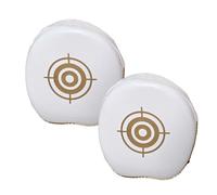 Générique Boxing Target Pads - Punch Focus Mitts for Training | Lightweight PU Leather Hand Targets with Secure Grip & Shock Absorb Padding for Gym Coaching and Fitness Practice