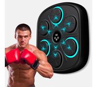 Générique Boxmachine électronique pour Enfants/Adultes, Cible de Boxe Mural avec Lumières RGB, Compteur Automatique, 9 Modes de Rythme, Gants de Boxe Inclus, Jeu de Boxe Familial et pour Enfants