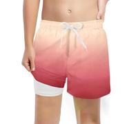 Générique Boys Pants garçonsPantalon de Bain Moderne pour garçons avec Doublure de Compression et Short Extensible Confort et Design Fonctionnel (10-12 Years)