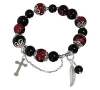 Générique Bracelet 4 Cadeau Phrases De Bijoux Antique Fashion Bracelet Men Jonc Empilable Bracelet Avec Bijoux (D, One Size)