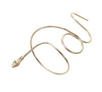 Générique Bracelet à Bras Ouvert Serpent Bracelets De Bras Pour Femmes à La Mode Brassard De Manchette De Charme Bracelet Femme Large Bijoux De Bras Haut Du Bras Bracelet Jonc Golden Alliage