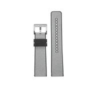 Générique Bracelet caoutchouc souple étanche 22mm 24mm, Compatible Avec Breitling Avenger Blackbird Professional Endurance série Super Ocean, bracelet de rechange(Gray steel,Width 24mm)