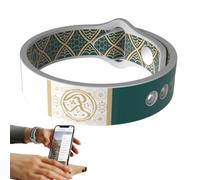 Générique Bracelet Connecté Pour Hommes, Bracelet Coran avec Versets, Dispositif Intelligent En Silicone Portable Et Religieux Pour Les Femmes Et Les Hommes Pour Le Port Quotidien Les Rassemblements