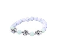 Générique Bracelet Couple Avec Perlé Bijoux Meilleurs cadeaux pour les cadeaux de vacances Jonc Perlé Précieuses Bijoux (D, One Size)