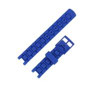 Générique Bracelet de montre à boucle ardillon compatible avec les montres Swatch, Flik et Flak for enfants, bracelets sport, 16 mm(Blue)