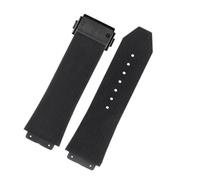Générique Bracelet de montre Compatible avec HUBLOT BIG BANG Silicone 26 * 19mm étanche for hommes chaîne en caoutchouc(S Black-BK)