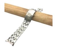Générique Bracelet de montre compatible avec Tissot 1853 PRC200 T17 T461 T055 T014, fermoir déployant, en acier inoxydable, chaîne 19 mm et 20(19mm)