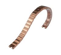 Générique Bracelet de montre concave en acier inoxydable massif compatible avec CK K8G236 K8G231 K8G235 compatible Swarovski 5376812 5376830 rose(Rose,10x4mm)