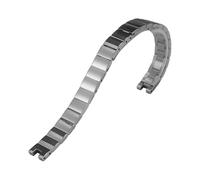 Générique Bracelet de montre concave en acier inoxydable massif compatible avec CK K8G236 K8G231 K8G235 compatible Swarovski 5376812 5376830 rose(Silver,10x4mm)