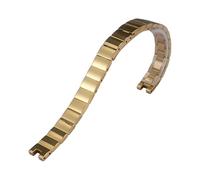 Générique Bracelet de montre concave en acier inoxydable massif compatible avec CK K8G236 K8G231 K8G235 compatible Swarovski 5376812 5376830 rose(Gold,10x5mm)