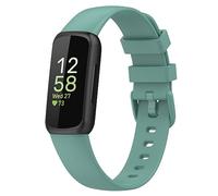 Générique Bracelet de Montre Connectée Compatibles avec Fitbit Inspire 3, Montre Connectée Femme Homme en Cuir Bracelets de Rechange à Dégagement de Remplacement Bandes de Sport Classiques Bracelet