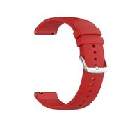 Générique Bracelet de montre de sport en Silicone, 20mm 22mm, Compatible avec Venu 3 bandes Forerunner 265 255 Music Vivoactive 4 / Venu Sq 2(Red,20mm Universal)