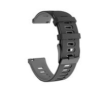 Générique Bracelet de montre de sport en Silicone, 20mm 22mm, Compatible avec Venu 3 bandes Forerunner 265 255 Music Vivoactive 4 / Venu Sq 2(Black Gray,22mm Universal)