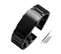 Générique Bracelet de montre en acier inoxydable massif compatible avec les grands cadrans for hommes DZ7395 DZ7370 DZ4323 DZ4283, bracelet de 22/24/26 mm(Style B-black,24mm)