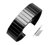 Générique Bracelet de montre en acier inoxydable massif compatible avec les grands cadrans for hommes DZ7395 DZ7370 DZ4323 DZ4283, bracelet de 22/24/26 mm(Style A-black,28mm)