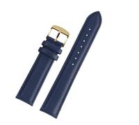 Générique Bracelet de montre en cuir de vache blanc rose bleu noir compatible avec VERSACE VBQ050017 VBP040017 bracelet de montre 14 mm 16 mm 18 mm 20 mm avec ceinture de montre for femme