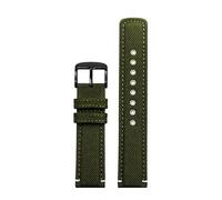 Générique Bracelet de montre en toile de nylon | Compatible avec Timex Expedition T49963/T49905, 20 mm, sports de plein air, tissu respirant, dégagement rapide