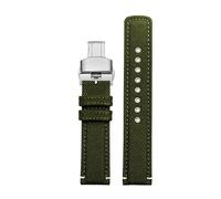 Générique Bracelet de montre en toile de nylon | Compatible avec Timex Expedition T49963/T49905, 20 mm, sports de plein air, tissu respirant, dégagement rapide