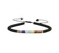 Générique Bracelet de motivation en code Morse, réglable en pierres précieuses naturelles, cadeaux uniques pour homme et femme (2#)