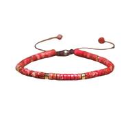 Générique Bracelet de motivation en code Morse, réglable en pierres précieuses naturelles, cadeaux uniques pour homme et femme (20#)