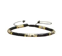 Générique Bracelet de motivation en code Morse, réglable en pierres précieuses naturelles, cadeaux uniques pour homme et femme (1#)