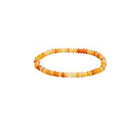 Générique Bracelet de perles boulier en Jade blanc, ficelle 4x2mm for bijoux(17cm-6.69inch,L)