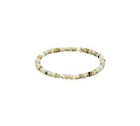 Générique Bracelet de perles boulier en Jade blanc, ficelle 4x2mm for bijoux(21cm(8.27inch),M)