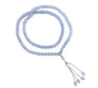 Générique Bracelet de perles de prière en cristal, collier de choker à perles en pierre naturelle de 8mm, bijoux de prière de méditation de yoga pour hommes et femmes (Style C)