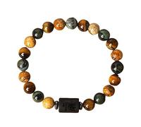 Générique Bracelet De Perles Du Zodiaque Pour Femmes Et Hommes, 12 Constellations, Bracelet En Pierres Précieuses Naturelles De 8 Mm, Bijoux En Perles De Cristal, Bijoux Spirituels, Cadeau D'Anni