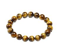 Générique Bracelet de perles yeux AAA for hommes, en pierre naturelle, bijoux pierres précieuses for Couple et femme