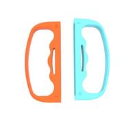 Générique Bracelet de poignées de main pour Switch2 J-Con Controller, Jeu de boxe de fitness Hanlde Support pour Switch 2 Accessoires (Orange-Bleu)