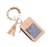 Générique Bracelet de Portefeuille perlé Anneaux clés - Élégant étui de Carte pour Dames, multifonctionnels, Pratique pour la fête, Le Mariage, Le Shopping, Voyages, Vacances, activités de Loisirs |