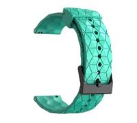 Générique Bracelet de sport en Silicone 20 22mm, Compatible avec Vantage V3 M/M2/Grit X Pro Titan, IGNITE 3 2 Pacer, Bracelet de montre souple(Teal,22mm)