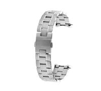 Générique Bracelet en acier inoxydable à embout d'arc compatible avec les accessoires de bracelet montre TAG Heuer série Carlisla métal for homme 22 mm