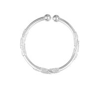 Générique Bracelet En Argent Sterling | Bracelets D'Amitié En Argent - Bracelet Perlé Ouvert Bijou Pour Femme Cadeau Anniversaire Saint-Valentin Voyage Mariage Diplôme Épouse