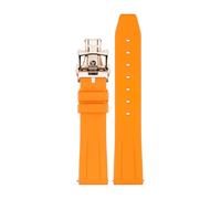 Générique Bracelet en caoutchouc silicone compatible avec les montres VC FIFTYSIX MALTE METIERS D'ART, accessoires de montre 19 mm, 20, 21, 22, bracelet plongée(01 rose,22mm)