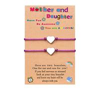 Générique Bracelet En Couple Avec Inoxydable Anneaux de vacances pour garçons et filles Bracelet coeur Cadeau Bracelet Bracelet Acier Mm Anneaux (PP1, One Size)