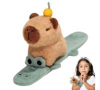 Générique Bracelet en Peluche pour Animaux en Peluche, Bracelets en Capybara | Mignon Capybara Peluche Jouet | Animal en pour Chat, Trucs, Bracelet gifle Animal pour poussettes
