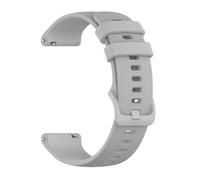 Générique Bracelet en silicone 20/22 mm compatible avec les bracelets Venu 3, Forerunner 265, 255, 245, Music 4 et Venu Sq 2 Plus.(Gray,20mm)