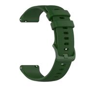 Générique Bracelet en silicone 20/22 mm compatible avec les bracelets Venu 3, Forerunner 265, 255, 245, Music 4 et Venu Sq 2 Plus.(Army green,20mm)
