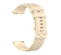 Générique Bracelet en Silicone 20 22mm Compatible avec le bracelet Vantage V3 M2/M Grit X Pro Titan Sport/Ignite 3 2 Unite Pacer Band(Beige,20mm Wristband)